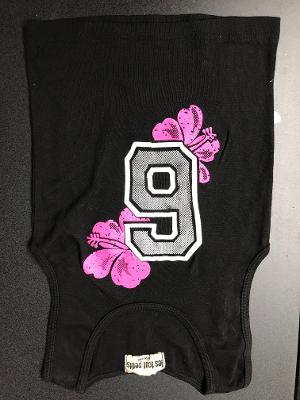 BLACK #6 FITTED TANK TOP