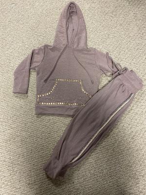 Toast Hooded Studded Sweat Shirt/ Toast Jogger/Athletic Tape Set