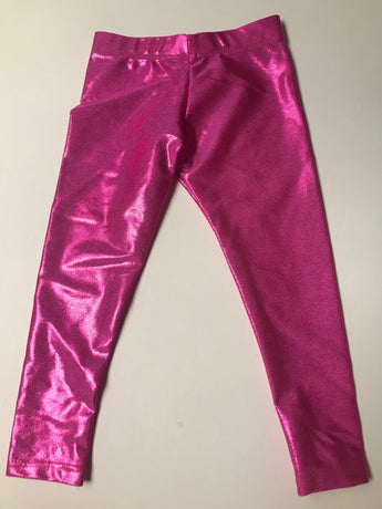 Hot Pink Foil Legging