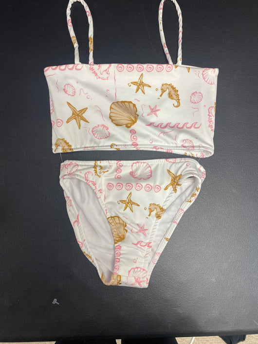 Ivory Sea Shells Bandeau Bikini