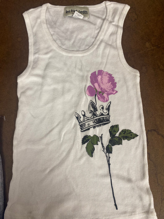 WHITE CROWN ROSE