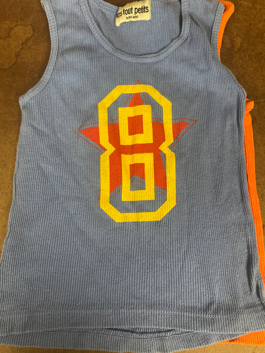 DENIM YELLOW 8 RED STAR