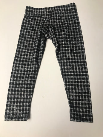 Black Check Legging