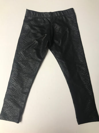 Black Snake Pleather Legging