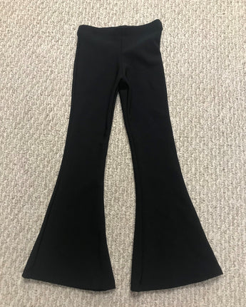 Black Flare Pant Ottoman