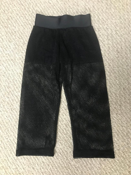 Illusion Black Fishnet Resort Pant