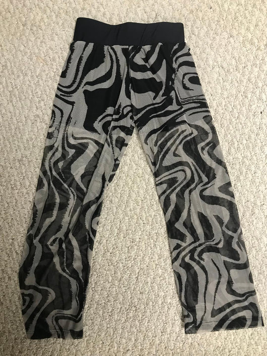 Illusion Black Swirl Resort Pant