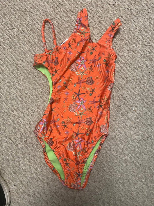 orange sea treasure 1 shoulder 1 pc