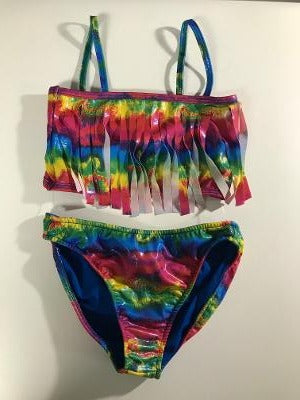 Sweet Tart Fringe Bandeau Bikini
