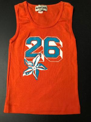 ORANGE #26 FITTED TANK TOP