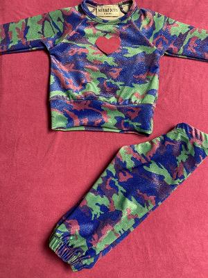 Camo Velvet Infant Set