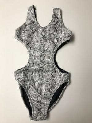 WHITE SNAKE MONOKINI