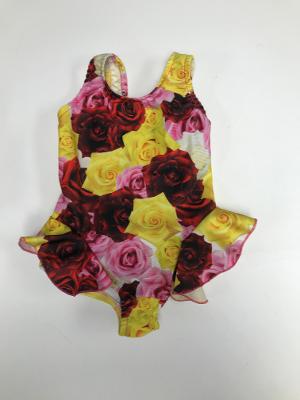 Yellow Rose Infant Ruffle Tanksuit
