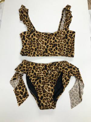 Leopard Chloe Ruffle Suit
