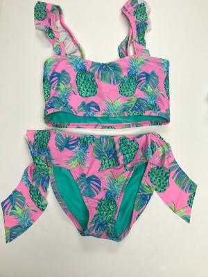 Pink Pineapple Chloe Ruffle Suit