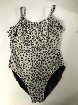 Sand Cheetah Fringe Tanksuit