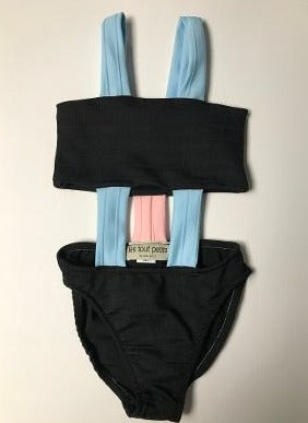 Black Sky Pink Cagekini