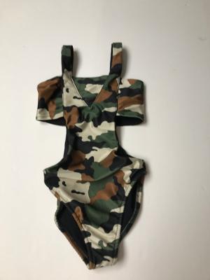 CAMO BANDEAU MONOKINI