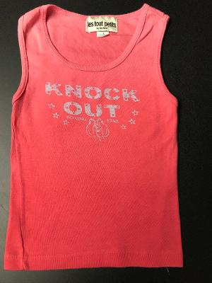 CORAL OMBRE KNOCK OUT FITTED TANK TOP
