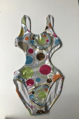 CIRCLES CLEAR DOTS MONOKINI