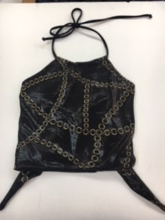 Chain Scarf Top