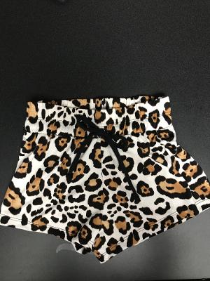 Snow Leopard High Waisted Shorts