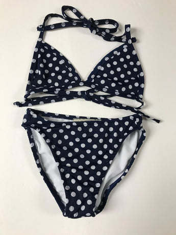 NAVY DOT BIKINI