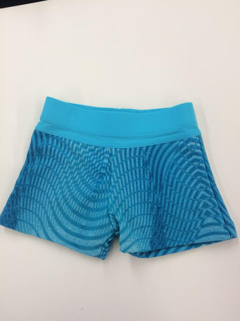 BOYS TODDLER SWIM TRUNK TURQ WAVE