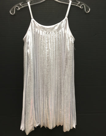 Silver Cut Fringe Dress