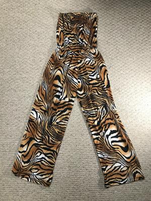 STRAPLESS JUMPSUIT TIGER