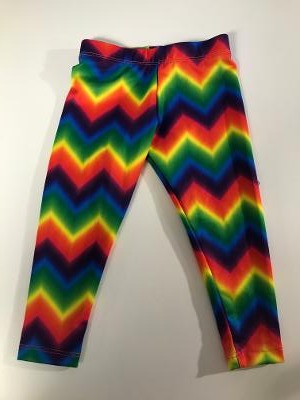 Rainbow Zig Zag Infant Legging