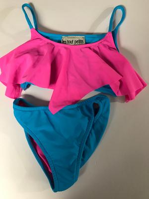 Pink/Turq Flutter Suit