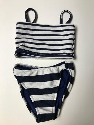 Navy Stripe Bandeau