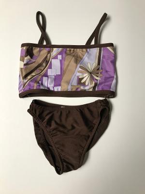 Violet Abstract Bandeau
