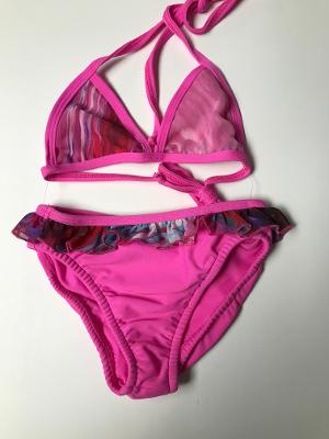 Almafi/Pink Ruffle Bikini