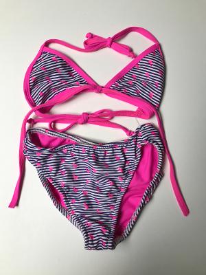 Pink Flamingo Stripe Bikini