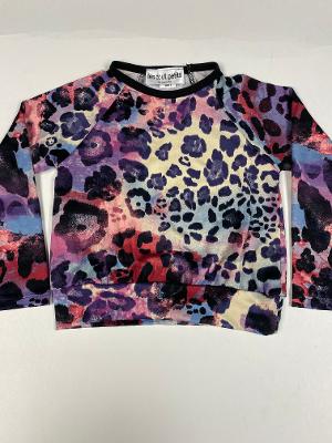 Berry Leopard Sweatshirt