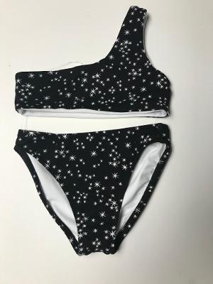 Black Twilight 1 shoulder Bikini