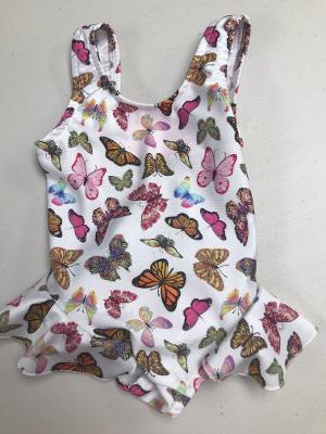 White Butterfly Infant Suit