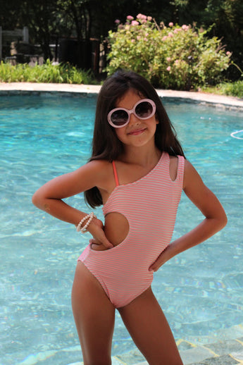 Ambrosia Stripe Angle Monokini