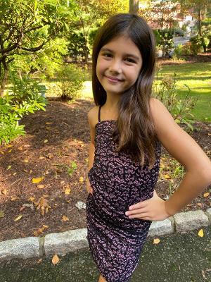 Black Lace/Pink Rusched Dress