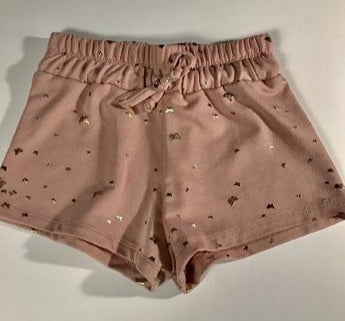 Blush Butterfly High Waist Short