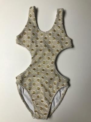 Gold Dot Monokini