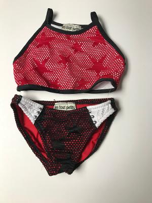 Red Star Fishnet Crop Jet Set/studs