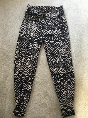Bone aztec Track pocket pant