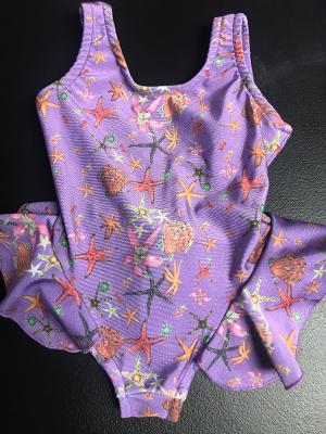 Lavender Treasure Infant Ruffle Tanksuit