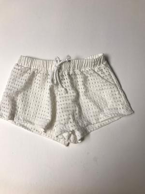 White Mesh Short