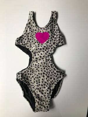 Sand Cheetah Monokini/Heart