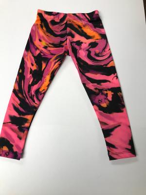 Pink/Black Swirls legging