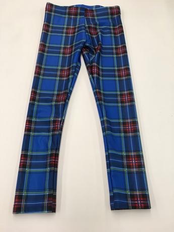 Royal Plaid legging